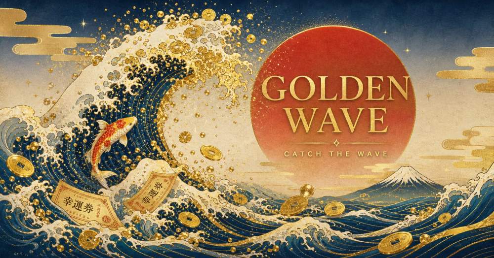 GOLDEN WAVE CATCH THE WAVE